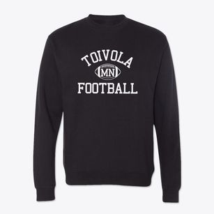 Toivola Minnesota Football Crewneck Sweatshirt