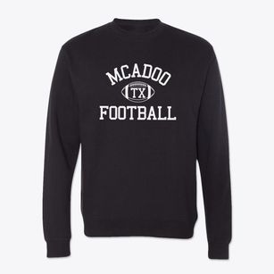 Mcadoo Texas Football Crewneck Sweatshirt