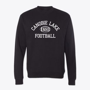 Canobie Lake New Hampshire Football Crewneck Sweatshirt