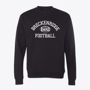 Breckenridge Minnesota Football Crewneck Sweatshirt