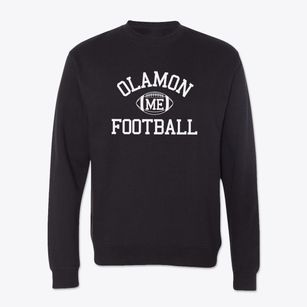 Olamon Maine Football Crewneck Sweatshirt