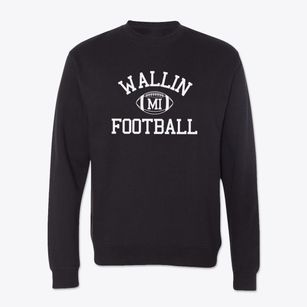 Wallin Michigan Football Crewneck Sweatshirt