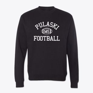 Pulaski Mississippi Football Crewneck Sweatshirt