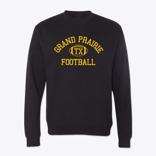 Grand Prairie Texas Football Crewneck Sweatshirt