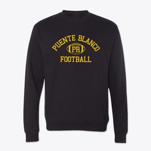 Puente Blanco Puerto Rico Football Crewneck Sweatshirt
