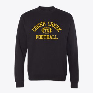 Coker Creek Tennessee Football Crewneck Sweatshirt