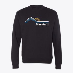 Marshall Colorado Mountain View Crewneck Sweatshirt