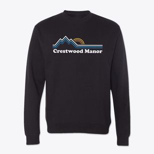 Crestwood Manor Virginia Mountain View Crewneck Sweatshirt