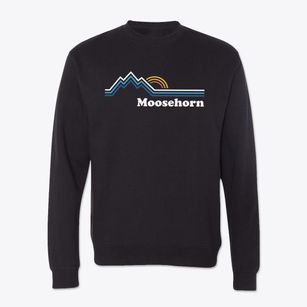 Moosehorn Maine Mountain View Crewneck Sweatshirt