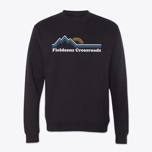 Fieldsons Crossroads Pennsylvania Mountain View Crewneck Sweatshirt