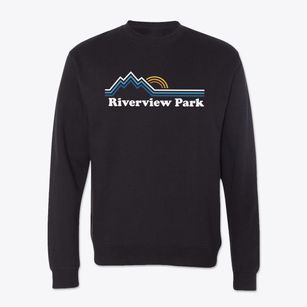 Riverview Park Pennsylvania Mountain View Crewneck Sweatshirt