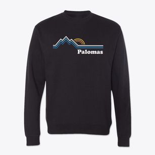 Palomas New Mexico Mountain View Crewneck Sweatshirt