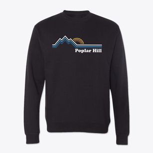 Poplar Hill Maryland Mountain View Crewneck Sweatshirt