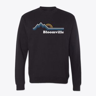 Bloomville South Carolina Mountain View Crewneck Sweatshirt