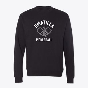 Umatilla Oregon Pickleball Crewneck Sweatshirt