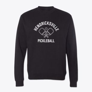 Hendricksville Indiana Pickleball Crewneck Sweatshirt