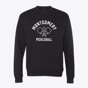 Montgomery South Carolina Pickleball Crewneck Sweatshirt