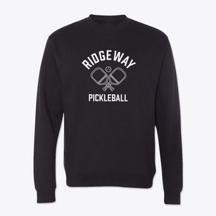Ridgeway North Carolina Pickleball Crewneck Sweatshirt