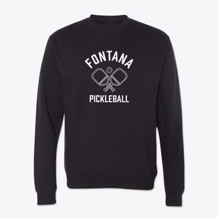 Fontana California Pickleball Crewneck Sweatshirt