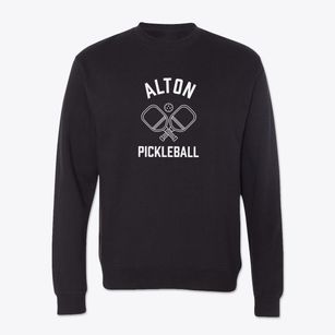 Alton New Hampshire Pickleball Crewneck Sweatshirt