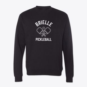 Brielle New Jersey Pickleball Crewneck Sweatshirt