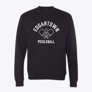 Edgartown Massachusetts Pickleball Crewneck Sweatshirt