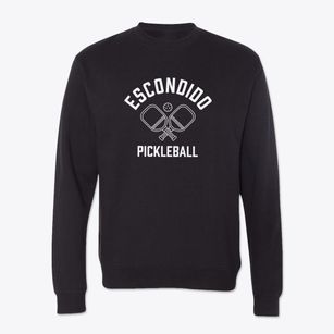 Escondido California Pickleball Crewneck Sweatshirt