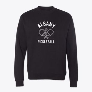 Albany New York Pickleball Crewneck Sweatshirt
