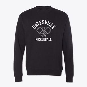 Batesville Ohio Pickleball Crewneck Sweatshirt