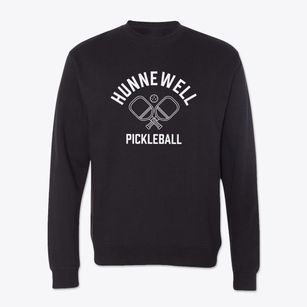 Hunnewell Kansas Pickleball Crewneck Sweatshirt