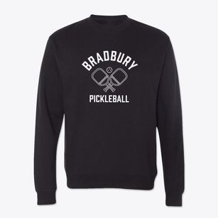 Bradbury Illinois Pickleball Crewneck Sweatshirt