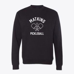 Matkins North Carolina Pickleball Crewneck Sweatshirt