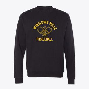 Winslows Mills Maine Pickleball Crewneck Sweatshirt