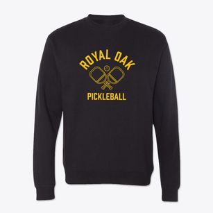 Royal Oak Michigan Pickleball Crewneck Sweatshirt