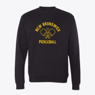 New Brunswick New Jersey Pickleball Crewneck Sweatshirt