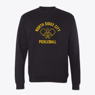 North Sioux City South Dakota Pickleball Crewneck Sweatshirt