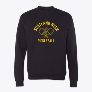 Scotland Neck North Carolina Pickleball Crewneck Sweatshirt
