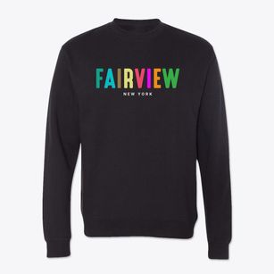 Fairview New York Color Pop Crewneck Sweatshirt