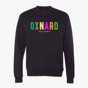 Oxnard California Color Pop Crewneck Sweatshirt