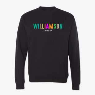 Williamson Arizona Color Pop Crewneck Sweatshirt