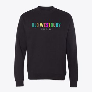 Old Westbury New York Color Pop Crewneck Sweatshirt