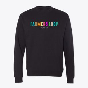 Farmers Loop Alaska Color Pop Crewneck Sweatshirt