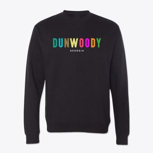 Dunwoody Georgia Color Pop Crewneck Sweatshirt