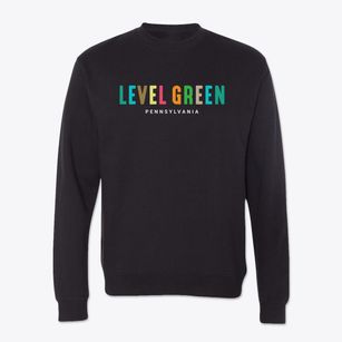 Level Green Pennsylvania Color Pop Crewneck Sweatshirt