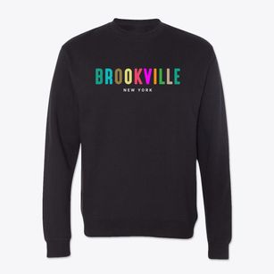 Brookville New York Color Pop Crewneck Sweatshirt