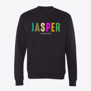 Jasper Tennessee Color Pop Crewneck Sweatshirt