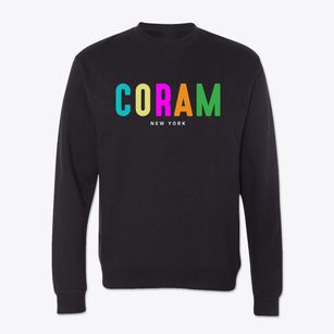 Coram New York Color Pop Crewneck Sweatshirt