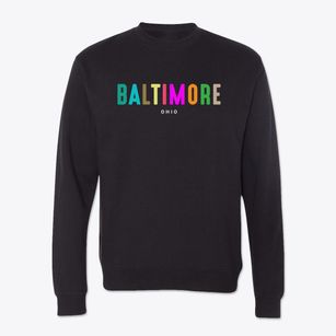 Baltimore Ohio Color Pop Crewneck Sweatshirt