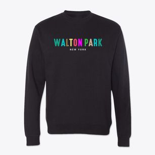 Walton Park New York Color Pop Crewneck Sweatshirt
