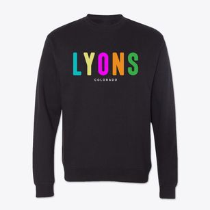 Lyons Colorado Color Pop Crewneck Sweatshirt